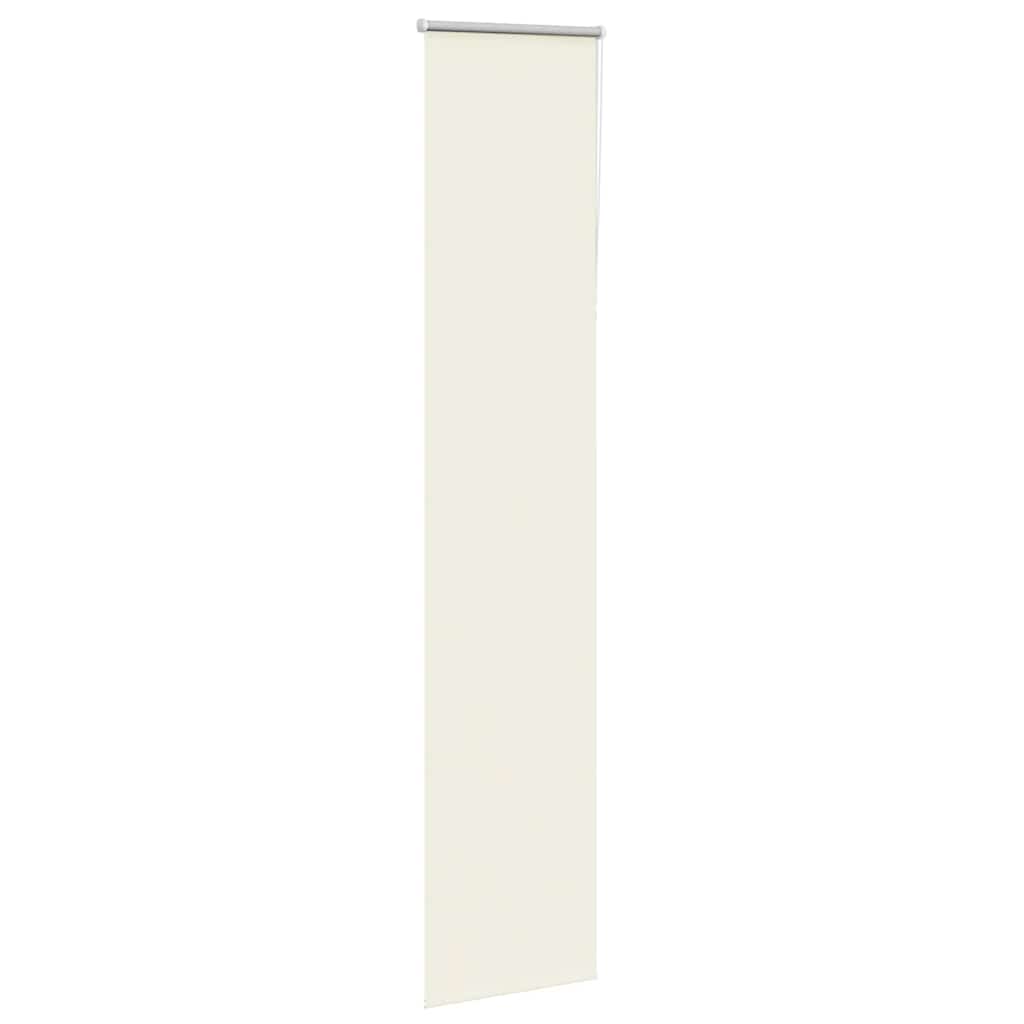 Roller Blind Blackout Off White 40x210 cm Fabric Width 35.7 cm Polyester