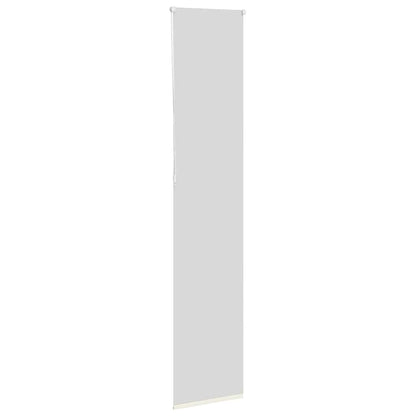Roller Blind Blackout Off White 40x210 cm Fabric Width 35.7 cm Polyester