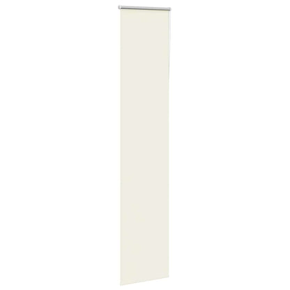 Roller Blind Blackout Off White 55x210 cm Fabric Width 50.7 cm Polyester