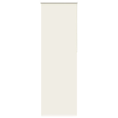 Roller Blind Blackout Off White 75x210 cm Fabric Width 70.7 cm Polyester