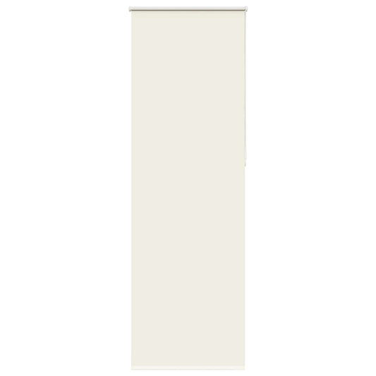 Roller Blind Blackout Off White 75x210 cm Fabric Width 70.7 cm Polyester