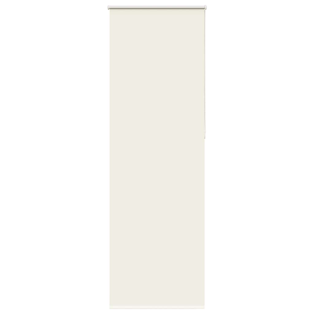 Roller Blind Blackout Off White 80x210 cm Fabric Width 75.7 cm Polyester