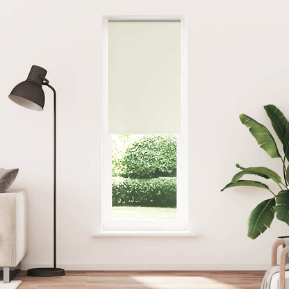 Roller Blind Blackout Off White 85x210 cm Fabric Width 80.7 cm Polyester