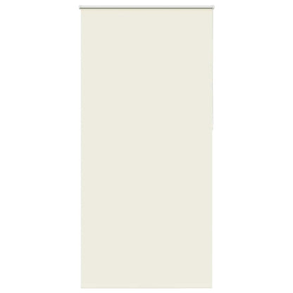 Roller Blind Blackout Off White 90x210 cm Fabric Width 85.7 cm Polyester
