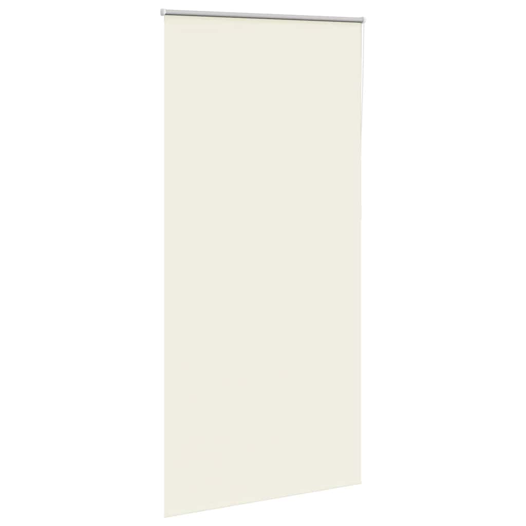 Roller Blind Blackout Off White 90x210 cm Fabric Width 85.7 cm Polyester