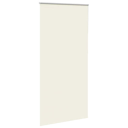 Roller Blind Blackout Off White 90x210 cm Fabric Width 85.7 cm Polyester