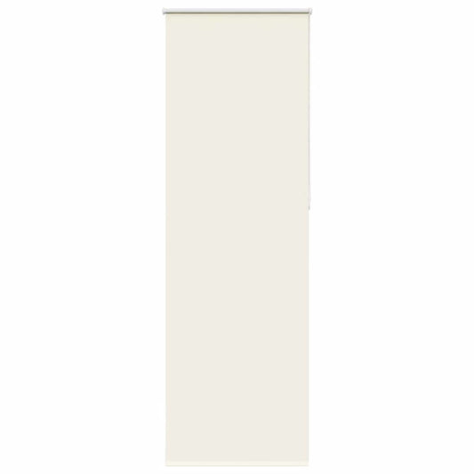 Roller Blind Blackout Off White 65x230 cm Fabric Width 60.7 cm