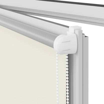 Roller Blind Blackout Off White 65x230 cm Fabric Width 60.7 cm