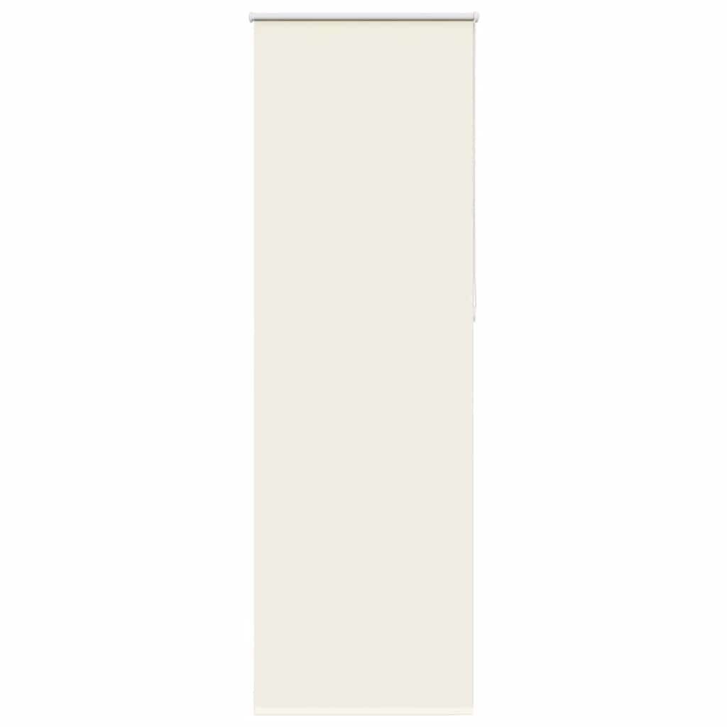 Roller Blind Blackout Off White 85x230 cm Fabric Width 80.7 cm Polyester