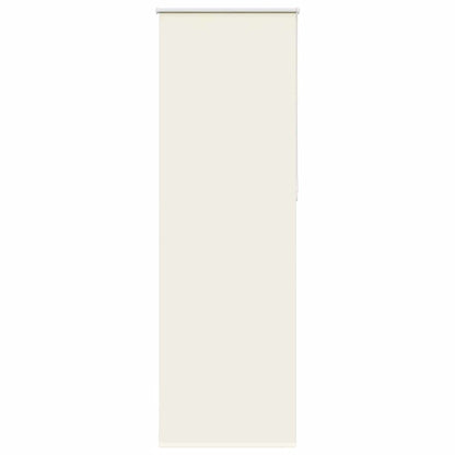 Roller Blind Blackout Off White 85x230 cm Fabric Width 80.7 cm Polyester