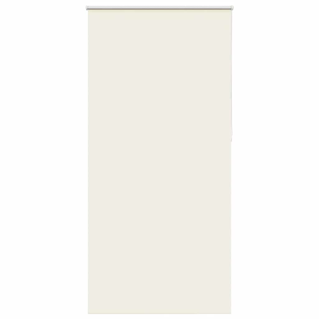 Roller Blind Blackout Off White 95x230 cm Fabric Width 90,7 cm Polyester