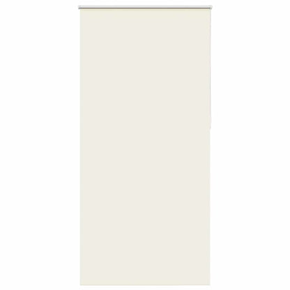 Roller Blind Blackout Off White 95x230 cm Fabric Width 90,7 cm Polyester