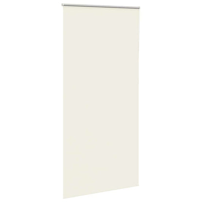 Roller Blind Blackout Off White 95x230 cm Fabric Width 90,7 cm Polyester