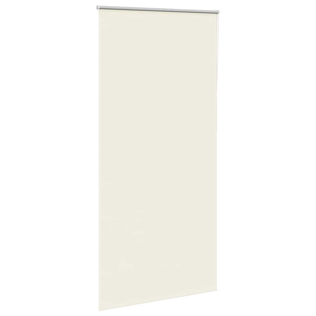 Roller Blind Blackout Off White 100x230 cm Fabric Width 95.7 cm