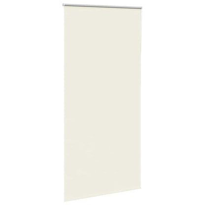 Roller Blind Blackout Off White 100x230 cm Fabric Width 95.7 cm