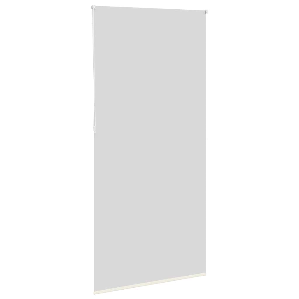 Roller Blind Blackout Off White 100x230 cm Fabric Width 95.7 cm
