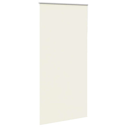 Roller Blind Blackout Off White 115x230 cm Fabric Width 110,7 cm Polyester