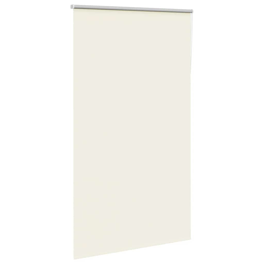 Roller Blind Blackout Off White 120x230cm Fabric Width 116.6cm