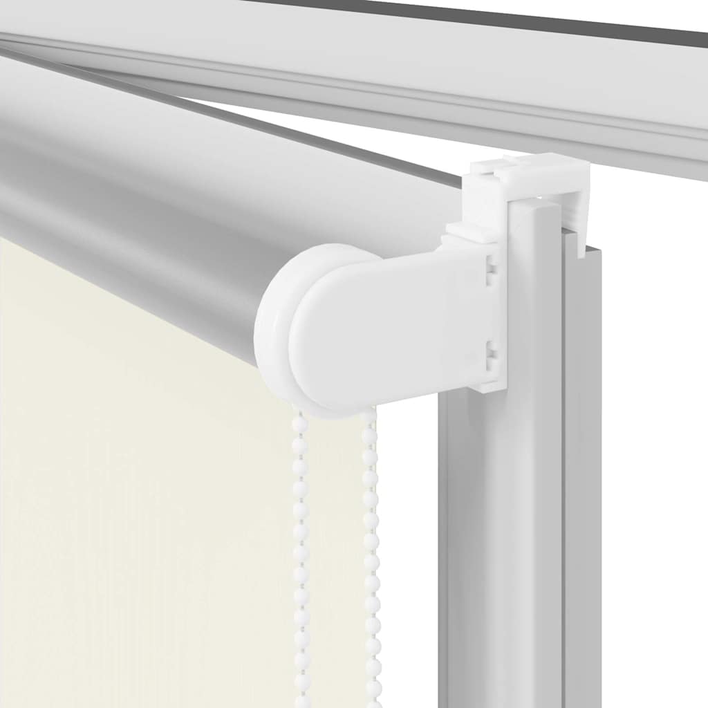Roller Blind Blackout Off White 125x230cm Fabric Width 121.6cm