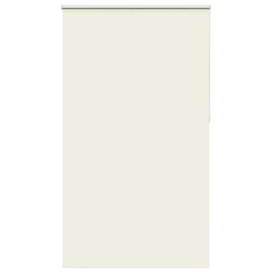 Roller Blind Blackout Off White 135x230 cm Fabric Width 131.6 cm Polyester
