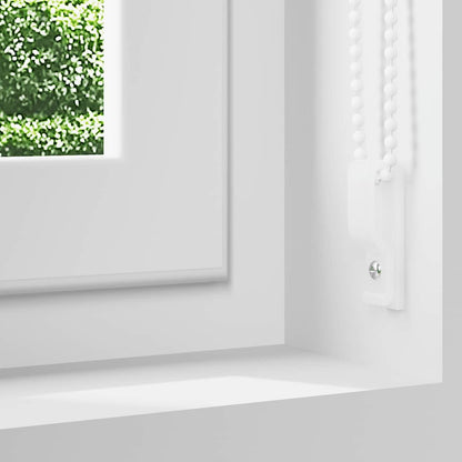 Roller Blind Blackout Off White 135x230 cm Fabric Width 131.6 cm Polyester