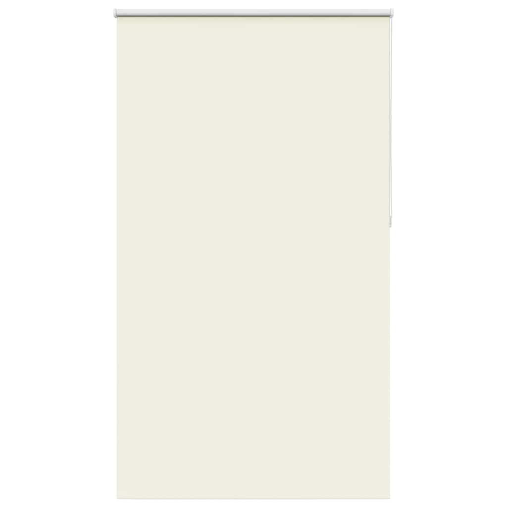 Roller Blind Blackout Off White 140x230 cm Fabric Width 136.6 cm Polyester
