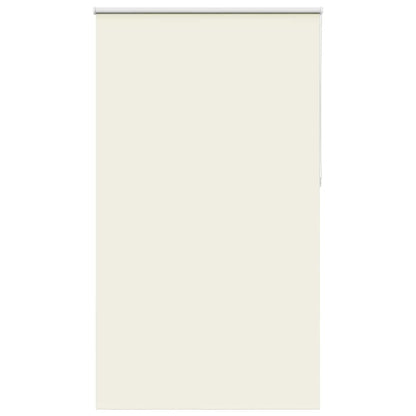 Roller Blind Blackout Off White 140x230 cm Fabric Width 136.6 cm Polyester