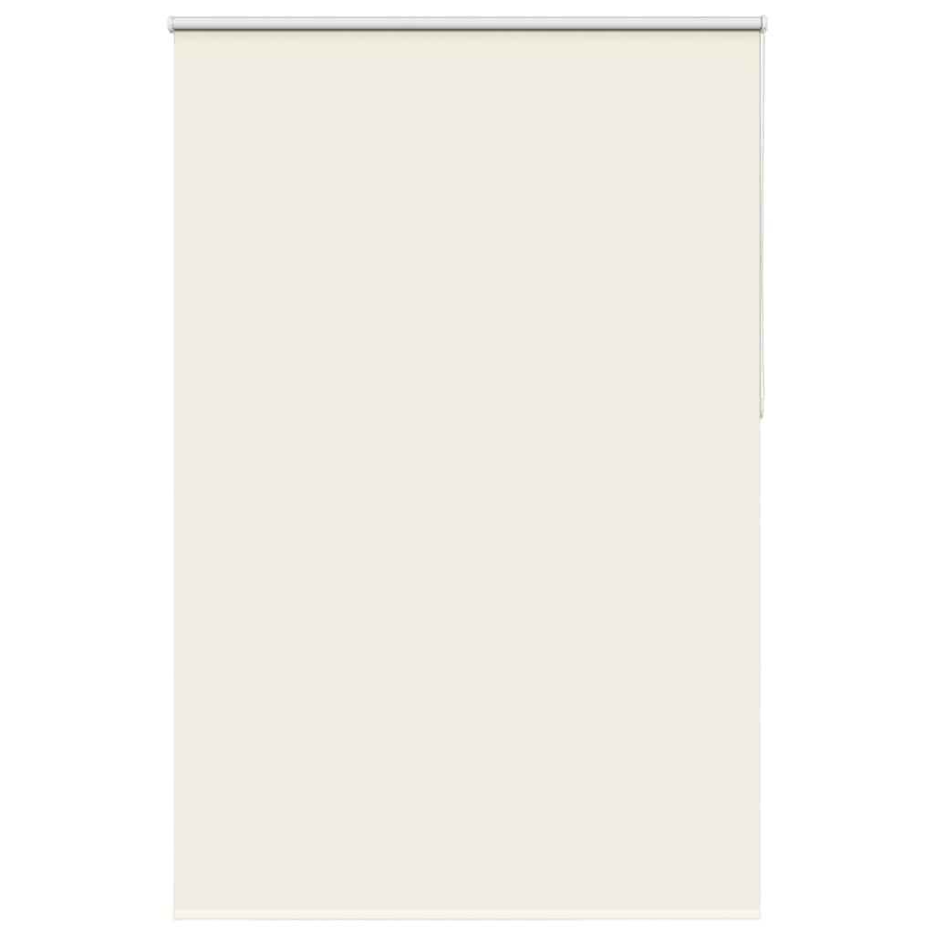 Roller Blind Blackout Off White 150x230 cm Fabric Width 146.6 cm Polyester