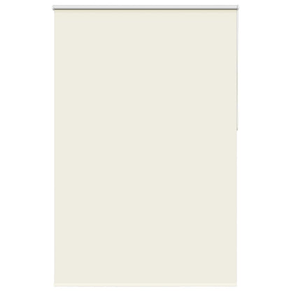 Roller Blind Blackout Off White 150x230 cm Fabric Width 146.6 cm Polyester