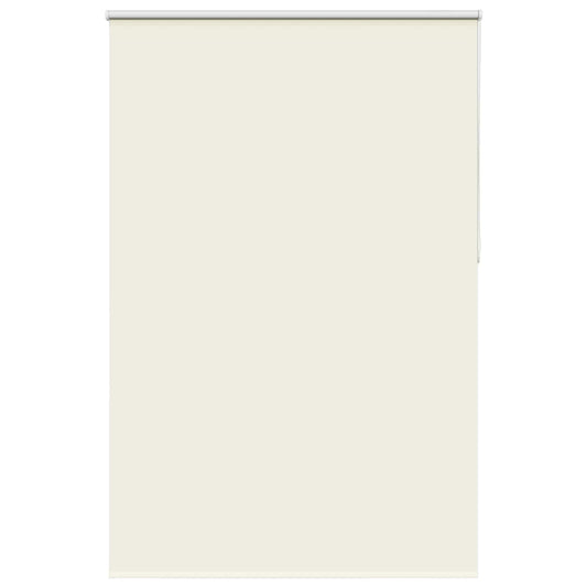 Roller Blind Blackout Off White 160x230 cm Fabric Width 156.6 cm Polyester