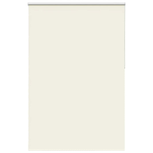Roller Blind Blackout Off White 165x230 cm Fabric Width 161.6 cm Polyester