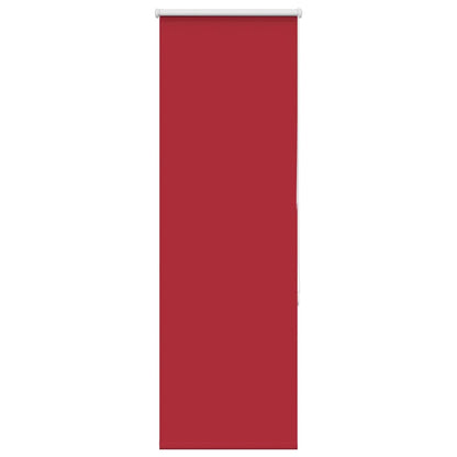 Roller Blind Blackout Red 60x130 cm Fabric Width 55.7 cm Polyester