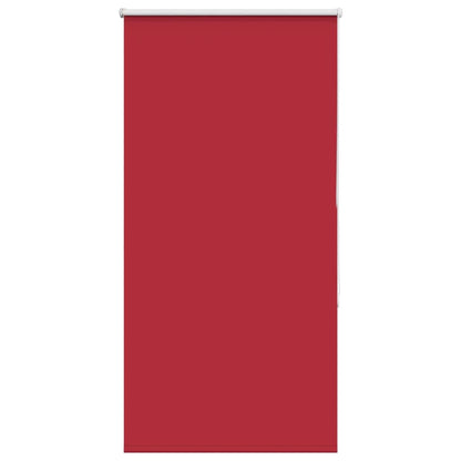 Roller Blind Blackout Red 65x130 cm Fabric Width 60.7 cm Polyester