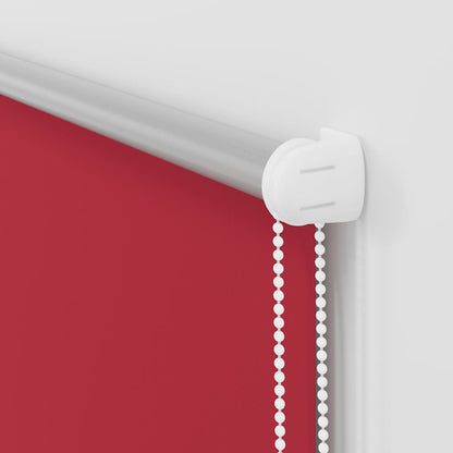 Roller Blind Blackout Red 65x130 cm Fabric Width 60.7 cm Polyester