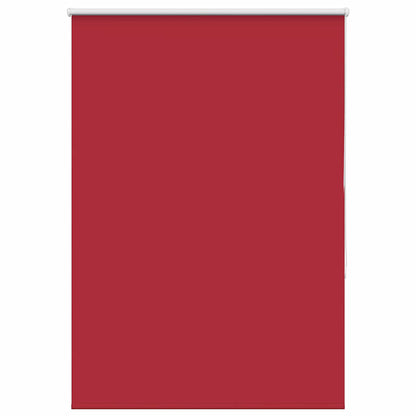 Roller Blind Blackout Red 105x130 cm Fabric Width 100.7 cm Polyester