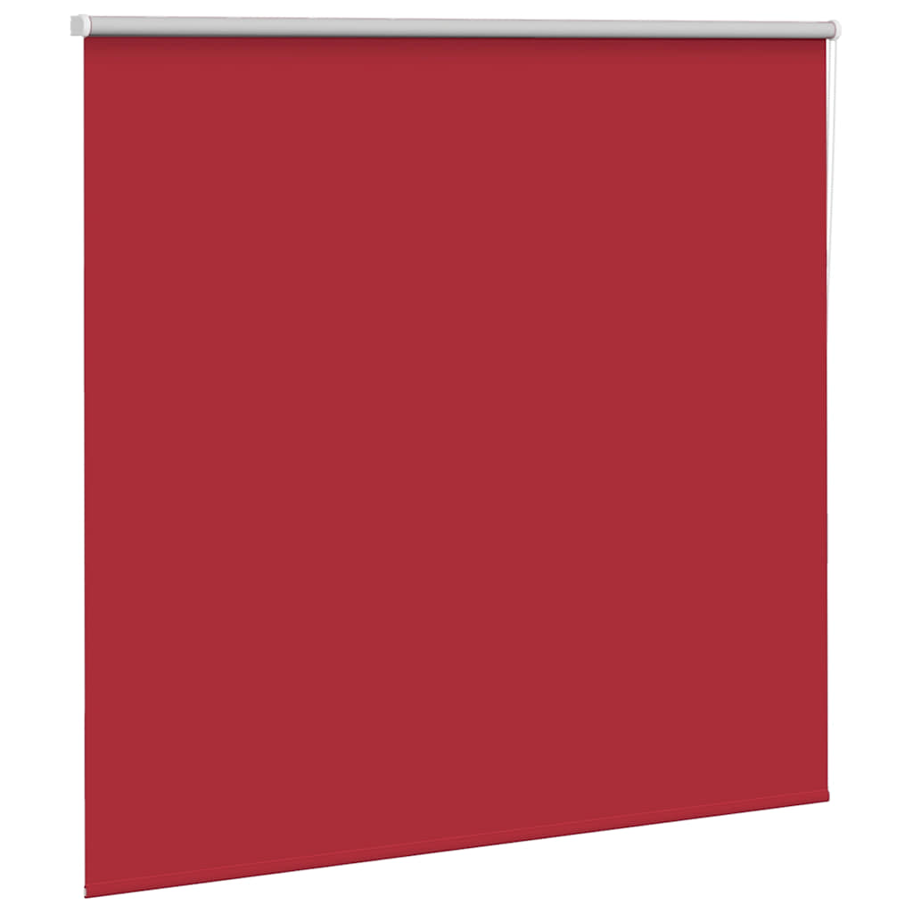 Roller Blind Blackout Red 145x130 cm Fabric Width 141.6 cm Polyester
