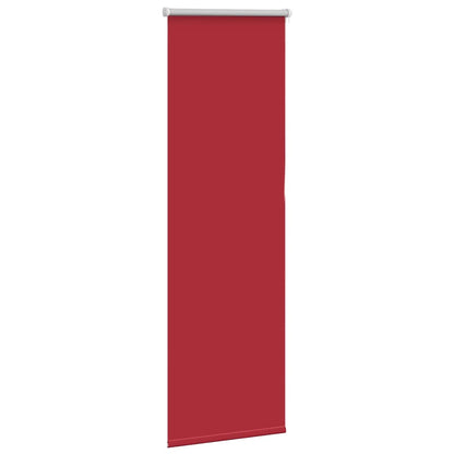Roller Blind Blackout Red 40x150 cm Fabric Width 35.7 cm Polyester