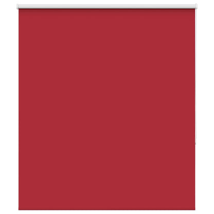 Roller Blind Blackout Red 140x150 cm Fabric Width 136.6 cm Polyester