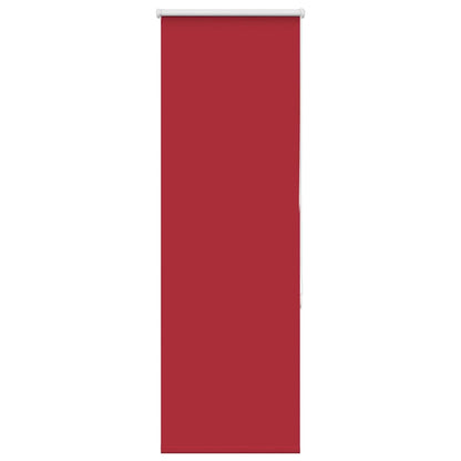 Roller Blind Blackout Red 50x175 cm Fabric Width 45.7 cm Polyester