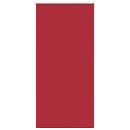 Roller Blind Blackout Red 110x210 cm Fabric Width 105.7 cm Polyester