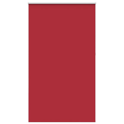 Roller Blind Blackout Red 130x210 cm Fabric Width 126.6 cm Polyester