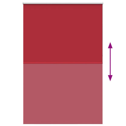Roller Blind Blackout Red 165x210 cm Fabric Width 161.6 cm Polyester
