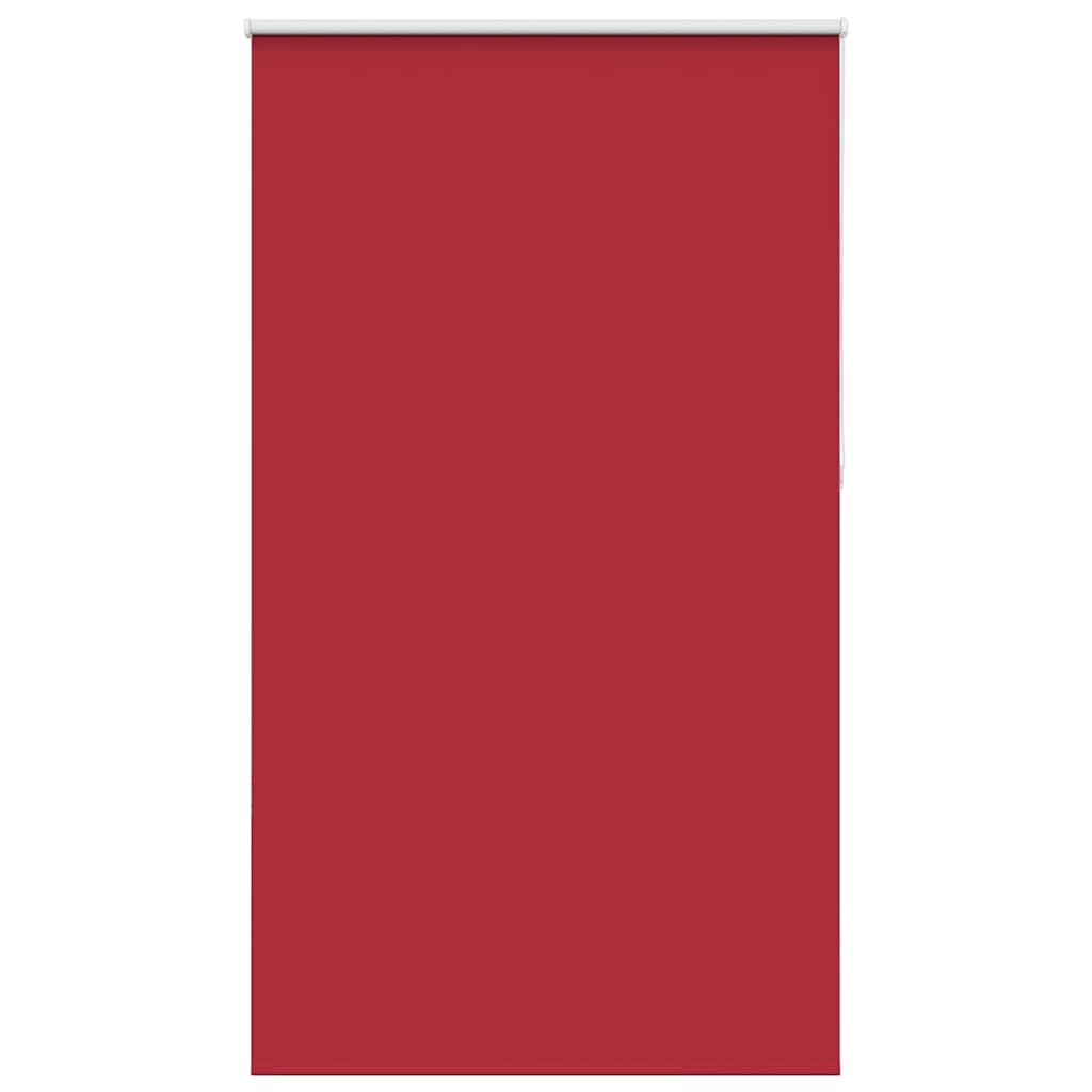 Roller Blind Blackout Red 125x230 cm Fabric Width 121.6 cm Polyester