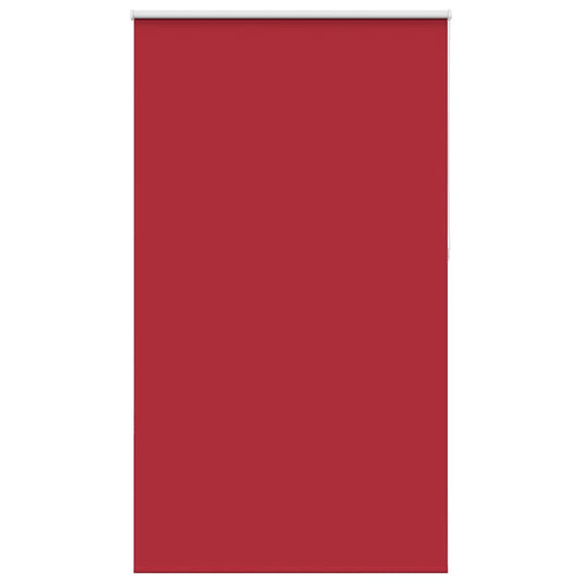 Roller Blind Blackout Red 125x230 cm Fabric Width 121.6 cm Polyester