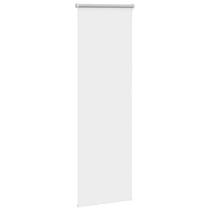 Roller Blind Blackout White 45x130 cm Fabric Width 40.7 cm Polyester