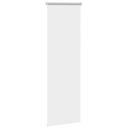 Roller Blind Blackout White 50x130 cm Fabric Width 45.7 cm Polyester