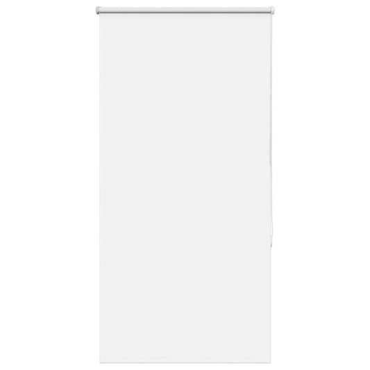Roller Blind Blackout White 75x130 cm Fabric Width 70.7 cm Polyester