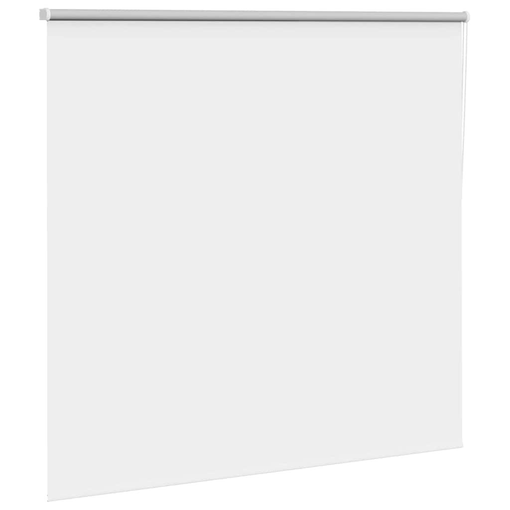 Roller Blind Blackout White 165x130 cm Fabric Width 161.6 cm Polyester