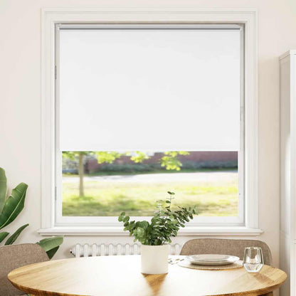 Roller Blind Blackout White 95x150 cm Fabric Width 90.7 cm Polyester