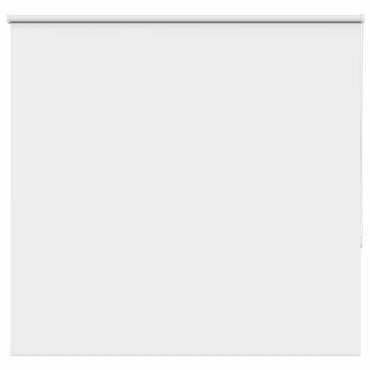 Roller Blind Blackout White 150x150 cm Fabric Width 146.6 cm Polyester
